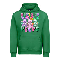 Emerald What's up peeps Easter bunnies Easter Day Urban Hoodie - CowGirlArtShop