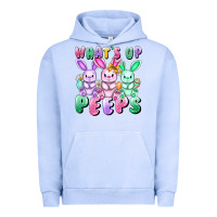 Pigment Grape Ice What's up peeps Easter bunnies Easter Day Urban Hoodie - CowGirlArtShop