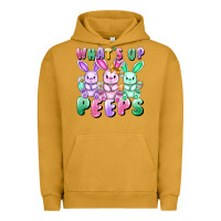 Pigment Peanut Butter What's up peeps Easter bunnies Easter Day Urban Hoodie - CowGirlArtShop