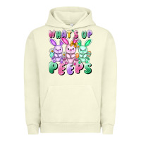 Pigment Pistachio What's up peeps Easter bunnies Easter Day Urban Hoodie - CowGirlArtShop