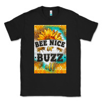Black bee nice or buzz off Classic Tee - LillyAllenDesigns