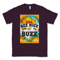 Plum bee nice or buzz off Classic Tee - LillyAllenDesigns