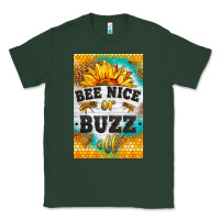 Sports Green bee nice or buzz off Classic Tee - LillyAllenDesigns