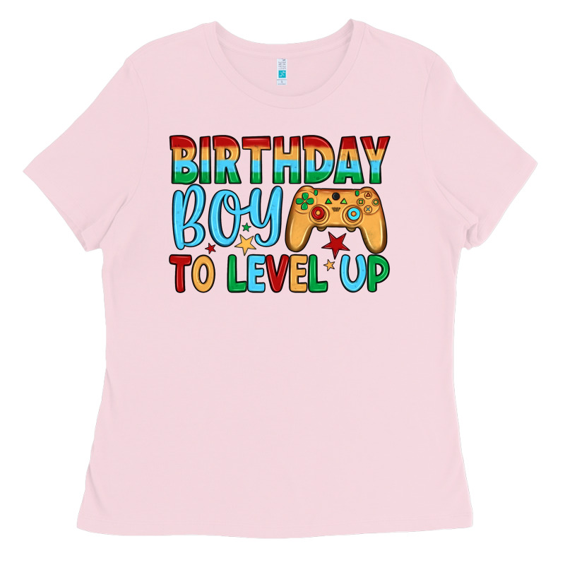Birthday Boy To Level Up Ladies Tee by JahusDesignShop | Teevron