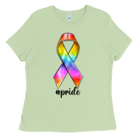 Matcha pride ribbon Ladies Tee - texasbilliewilder