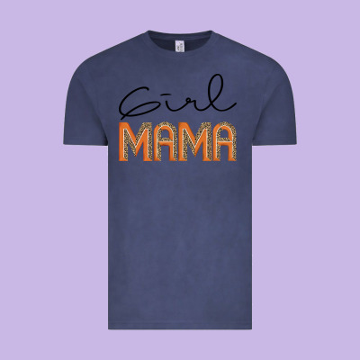 Girl Mama Vintage Tee Designed By Jahusdesignshop