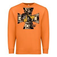 Carrot Leopard Bucking Bronco Premium Sweatshirt - Bettercallsaul