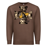 Chestnut Leopard Bucking Bronco Premium Sweatshirt - Bettercallsaul