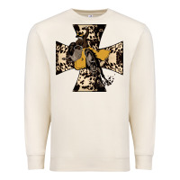 Sandshell Leopard Bucking Bronco Premium Sweatshirt - Bettercallsaul
