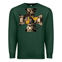 Sports Green Leopard Bucking Bronco Premium Sweatshirt - Bettercallsaul