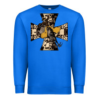 True Royal Leopard Bucking Bronco Premium Sweatshirt - Bettercallsaul
