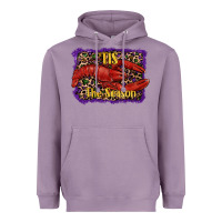 Lavender mardi gras this the season lobster Heavyweight Hoodie - RanaPortraitStore