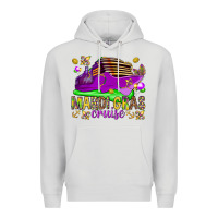 Dove Grey Mardi Gras cruise Premium Hoodie - NancyCooperArtShop