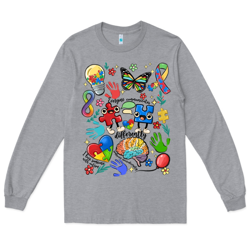 Somebody's Loud & Proud Autism Mama Long Sleeve Tee by MaliasSmallBusiness | Teevron