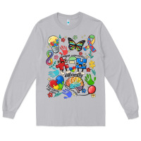 Moon Dust somebody's loud & proud autism mama Long Sleeve Tee - MaliasSmallBusiness