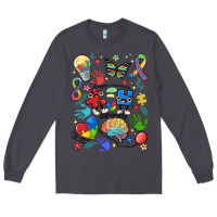 Smoke somebody's loud & proud autism mama Long Sleeve Tee - MaliasSmallBusiness