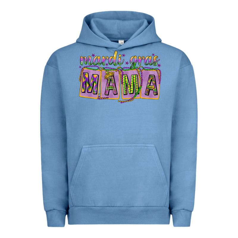Mardi Gras Mama With Beads Urban Hoodie by HowdyJamesFarm | Teevron
