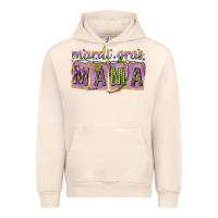 Sandshell Mardi Gras Mama with Beads Urban Hoodie - HowdyJamesFarm