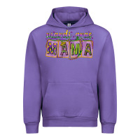 Tulip Mardi Gras Mama with Beads Urban Hoodie - HowdyJamesFarm