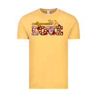 Vintage Mustard all you need is love Vintage Tee - AdoDesignShop