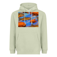 Matcha California Golden Trout Garibaldi Fish Background Heavyweight Hoodie - Bettercallsaul