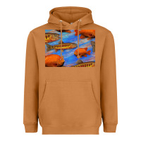 Meerkat California Golden Trout Garibaldi Fish Background Heavyweight Hoodie - Bettercallsaul