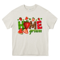 Cream home grown Heavy Core Tee - texasbilliewilder