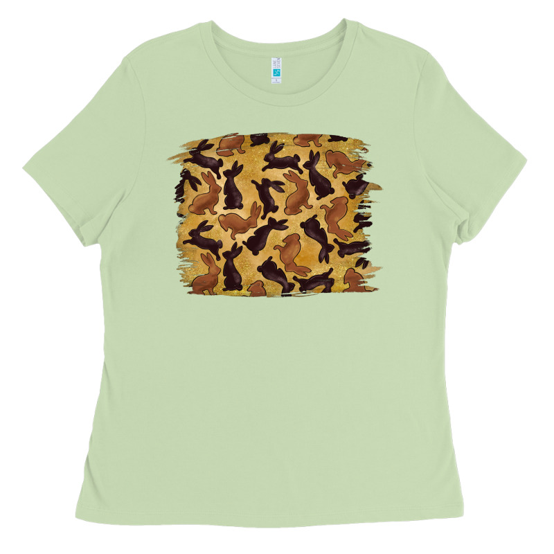Bunny Pattern Ladies Tee by RanaPortraitStore | Teevron