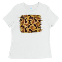 White Bunny Pattern Ladies Tee - RanaPortraitStore