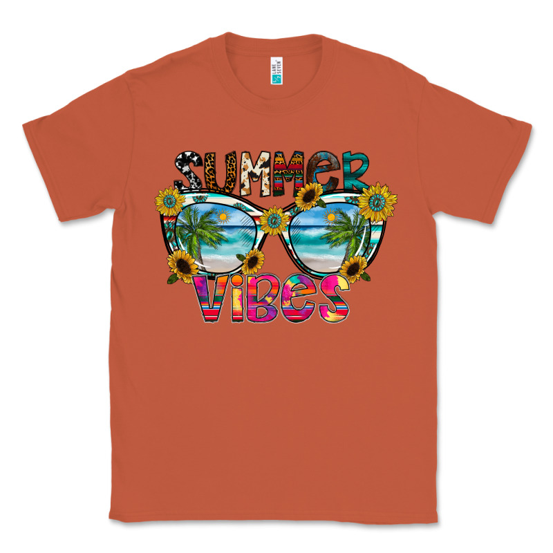 Summer Vibes Classic Tee by CowhideDigitalArt | Teevron