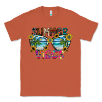 Copper Summer Vibes Classic Tee - CowhideDigitalArt