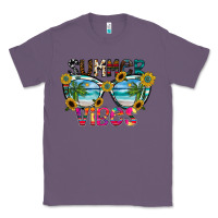 Lavender Summer Vibes Classic Tee - CowhideDigitalArt