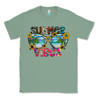 Sage Summer Vibes Classic Tee - CowhideDigitalArt