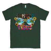 Sports Green Summer Vibes Classic Tee - CowhideDigitalArt