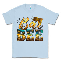 Dusty Blue Western Queen Bee Classic Tee - LillyAllenDesigns