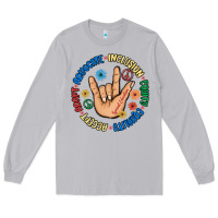 Moon Dust advocate inclusion equity equality accept adapt Long Sleeve Tee - MaliasSmallBusiness