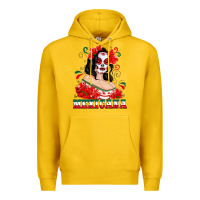 Lemon Mexicana with Skull Girl Premium Hoodie - texasbilliewilder