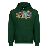 Forest Green One baby Cow Urban Hoodie - HowdyJamesFarm
