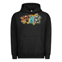 Pigment Black One baby Cow Urban Hoodie - HowdyJamesFarm