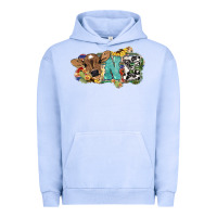Pigment Grape Ice One baby Cow Urban Hoodie - HowdyJamesFarm