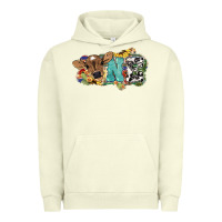 Pigment Pistachio One baby Cow Urban Hoodie - HowdyJamesFarm