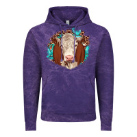 Cloud Purple hareford leopard gemstone Vintage Hoodie - JahusDesignShop