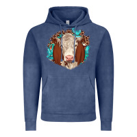 Vintage Denim hareford leopard gemstone Vintage Hoodie - JahusDesignShop