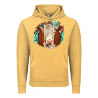 Vintage Mustard hareford leopard gemstone Vintage Hoodie - JahusDesignShop