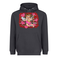 Smoke valentine's day cupid heart Heavyweight Hoodie - RanaPortraitStore