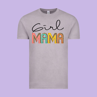 Girl Mama Vintage Tee Designed By Jahusdesignshop