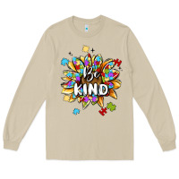 Mushroom be kind Long Sleeve Tee - MaliasSmallBusiness
