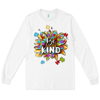White be kind Long Sleeve Tee - MaliasSmallBusiness