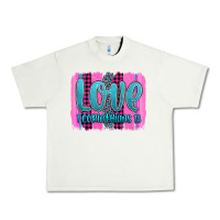 Pistachio love corinthians 13 valentine's day brushstroke Urban Heavy Tee - AdoDesignShop