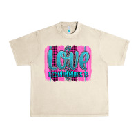 Sandshell love corinthians 13 valentine's day brushstroke Urban Heavy Tee - AdoDesignShop